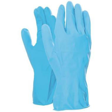 Afbeeldingen van Latex huishoudhandschoen blauw