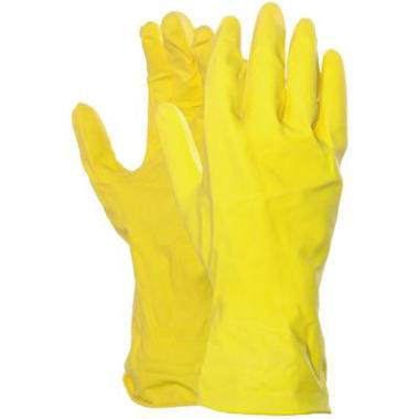 Afbeeldingen van Latex huishoudhandschoen geel
