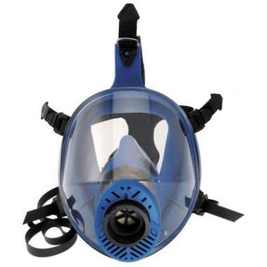 Afbeeldingen van Spasciani TR 2002 CL2 blauw TPE volgelaatsmasker