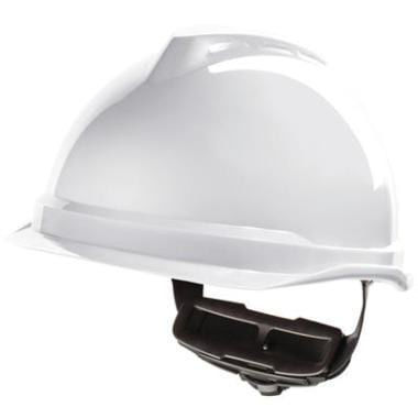 Afbeeldingen van MSA V-Gard 520 v-helm ABS Fas Trac korte klep