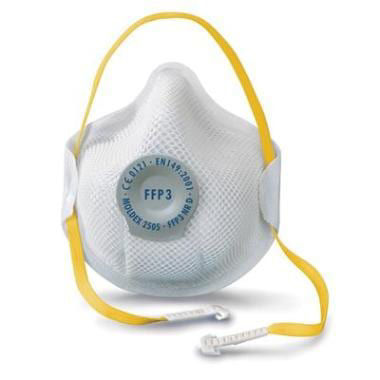 Afbeeldingen van Moldex 250501 stofmasker FFP3 NR D met uitademventiel