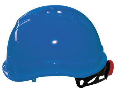 Afbeeldingen van M-Safe v-helm PE 6030 korte klep blauw