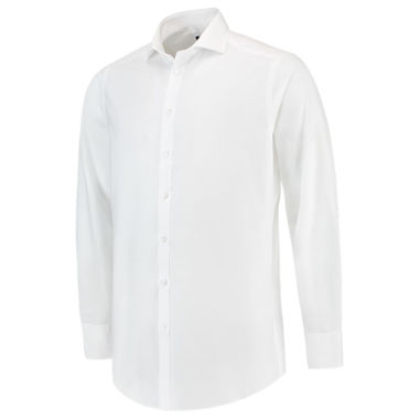 Afbeeldingen van Overhemd Stretch Fitted 705008 White 44/