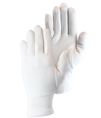 Afbeeldingen van 20-240 Interlock Handschoen Wit Zware Kw