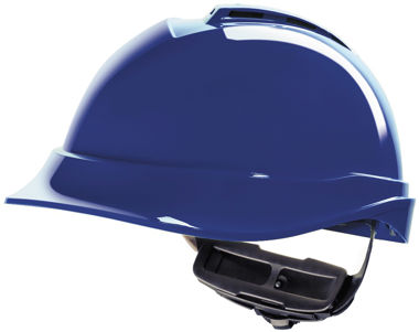 Afbeeldingen van Msa helm v-gard 200 fas-trac blauw