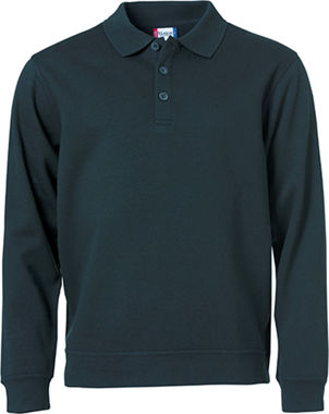 Afbeeldingen van Basic polo sweater dark navy 5xl