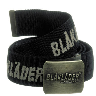 Afbeeldingen van Blaklader riem 4003 textiel gespsl.zwart