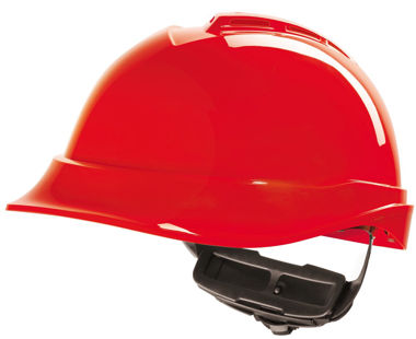 Afbeeldingen van Msa helm v-gard 200 fas-trac rood