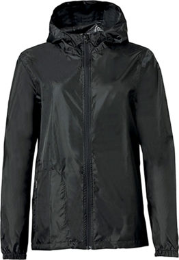 Afbeeldingen van Basic rain jacket zwart xs/s