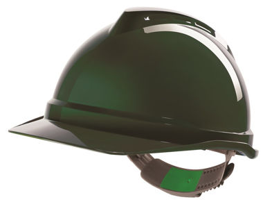 Afbeeldingen van Msa helm v-gard 500 ongev.staz-on groen