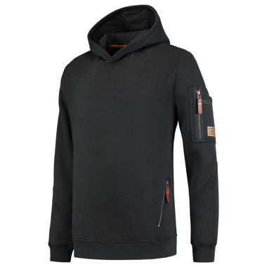 Afbeeldingen van Sweater Premium Capuchon 304001 Black 3X