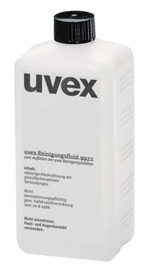 Afbeeldingen van Uvex reinigingsvloeist. 9972 à 0,5 liter