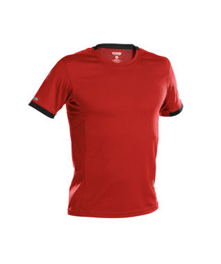 Afbeeldingen van Dassy T-shirt Nexus rood/zwart XXXL