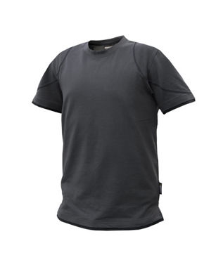 Afbeeldingen van Dassy T-shirt Kinetic grijs/zwart L