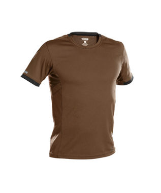 Afbeeldingen van Dassy T-shirt Nexus bruin/grijs XXL