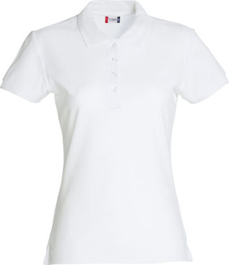 Afbeeldingen van Clique polo shirt dames 028231 wit M