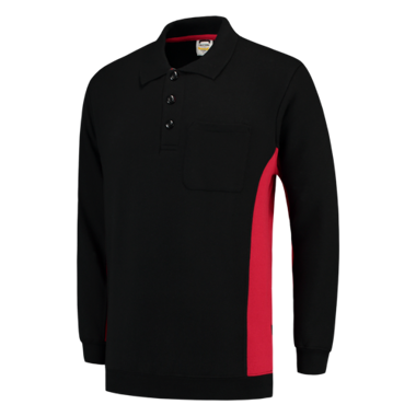 Afbeeldingen van TC Polo sweater 302001 zwart/rood S