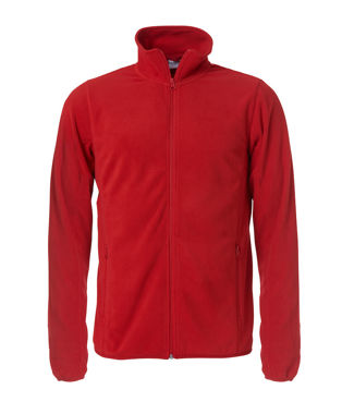 Afbeeldingen van Basic micro fleece jacket rood M